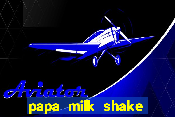 papa milk shake click jogos